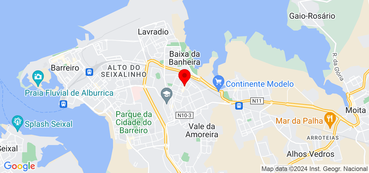 JP Drones - Setúbal - Moita - Map