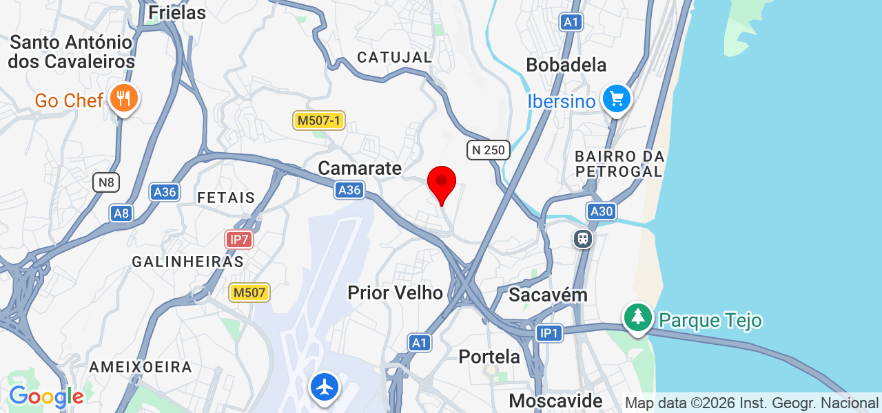 Believe services - Lisboa - Loures - Carte