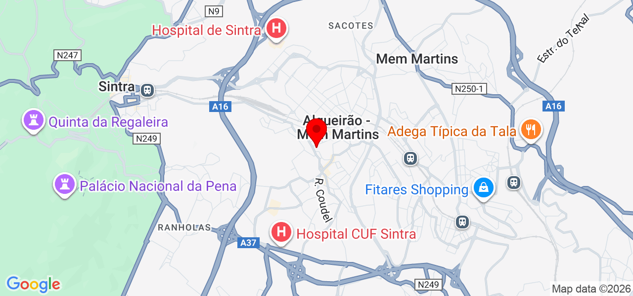 henrique buss - Lisboa - Sintra - Mapa