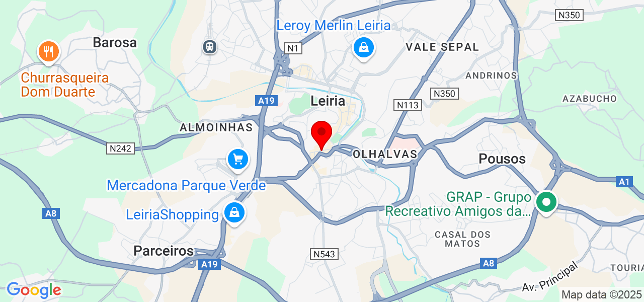 Cunhanarts - Leiria - Leiria - Mapa