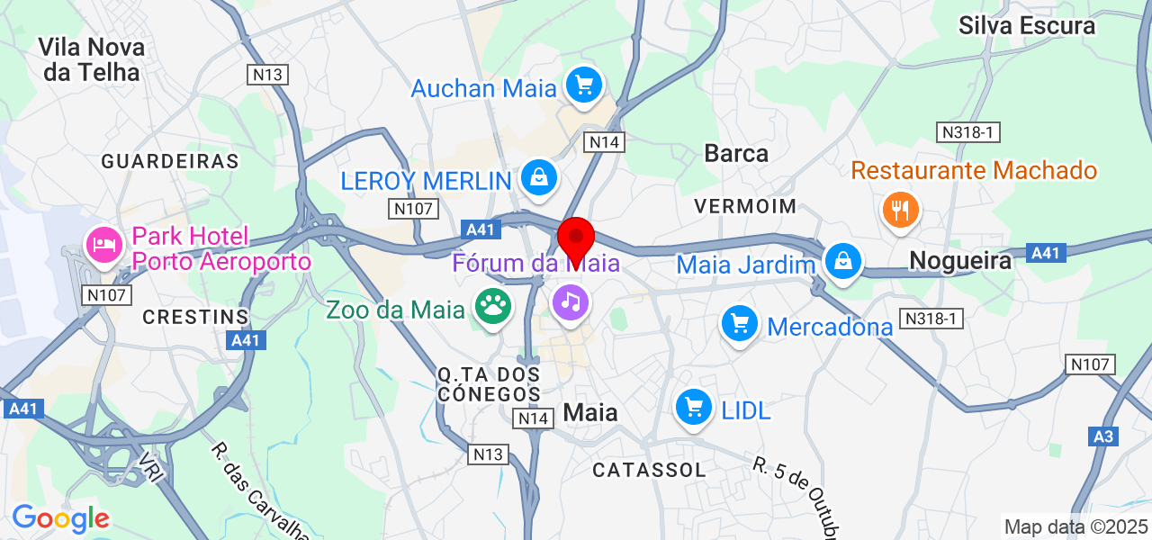 Jardinagem Criativa - Porto - Maia - Map