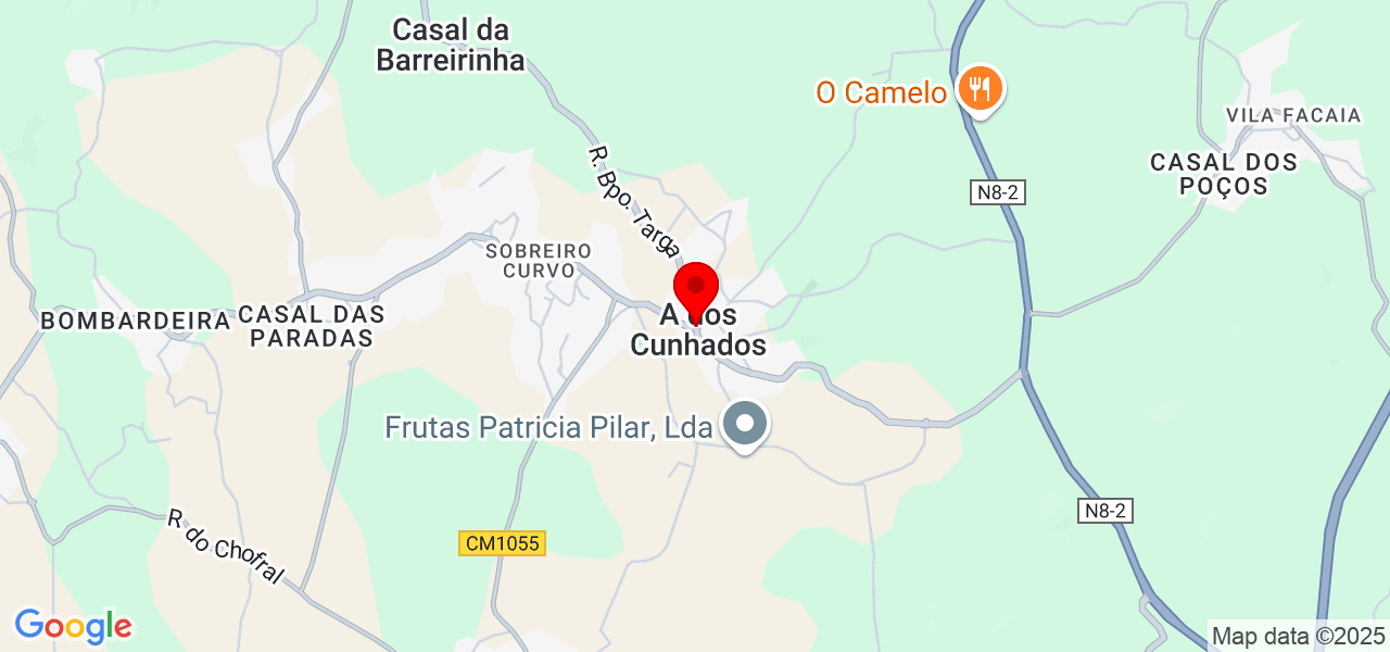 Paula Dias - Lisboa - Torres Vedras - Karte
