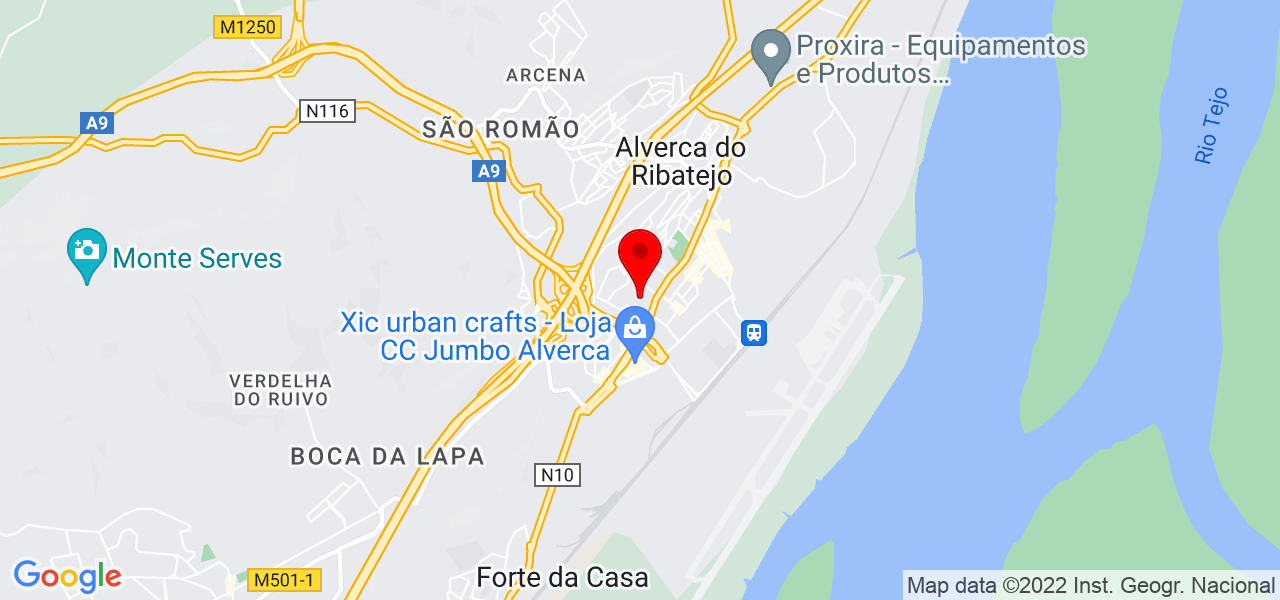 Liliana Ramos Sousa - Lisboa - Vila Franca de Xira - Mapa