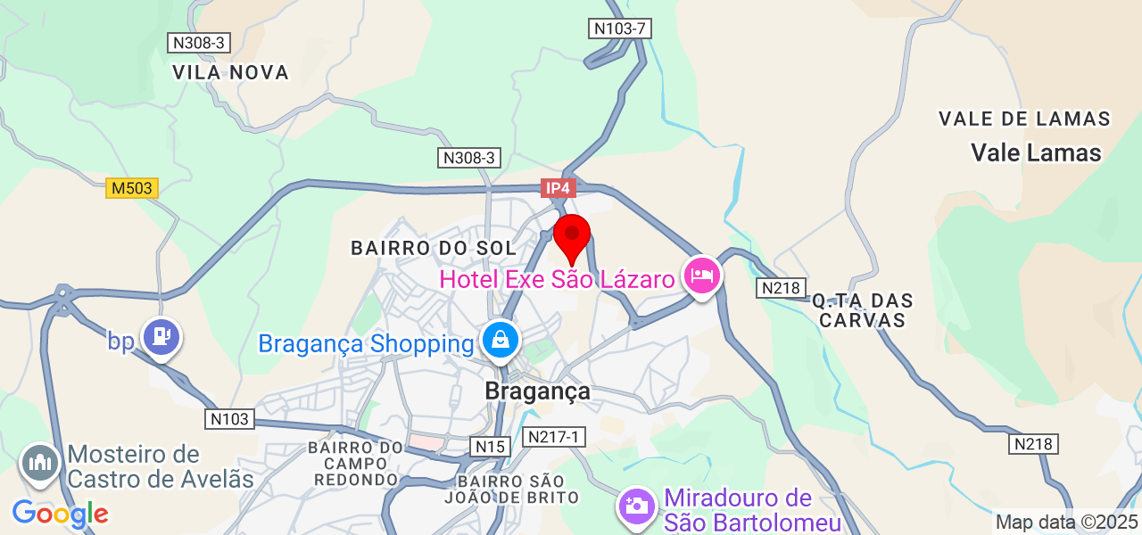 Maicon Bossini - Bragança - Bragança - Mapa