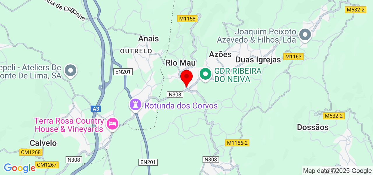 Joana - Braga - Vila Verde - Map