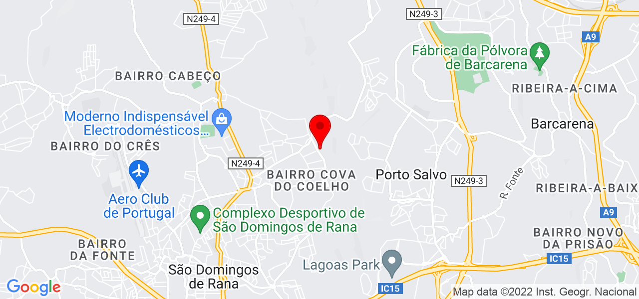 CSARQ - Lisboa - Cascais - Mapa