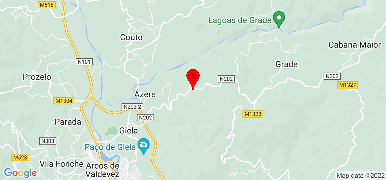 Miguel S&aacute;nchez - Viana do Castelo - Arcos de Valdevez - Mapa