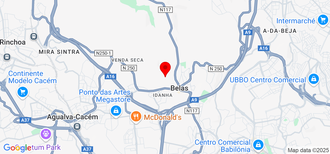 Lemes - Lisboa - Sintra - Mapa