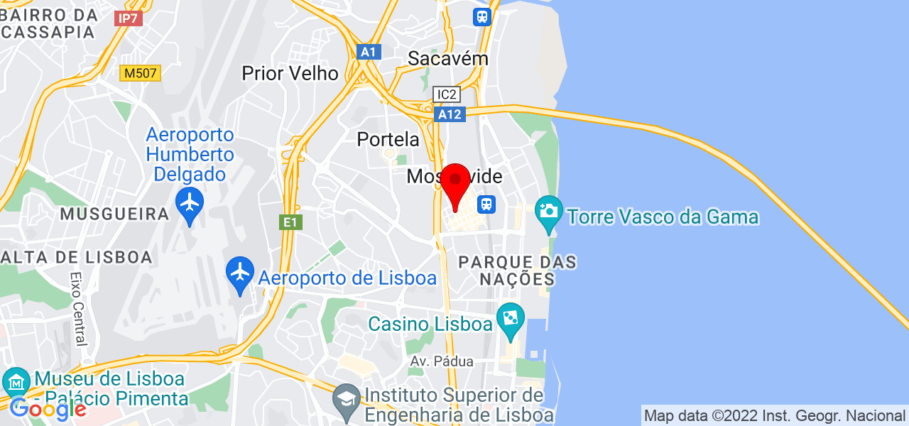 Filipe Sebasti&atilde;o - Lisboa - Loures - Mapa
