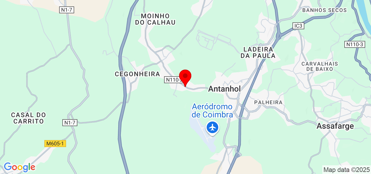 Carolina - Coimbra - Coimbra - Mapa