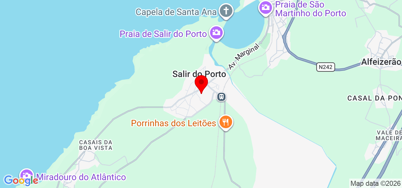 Lara Horta - Leiria - Caldas da Rainha - Karte