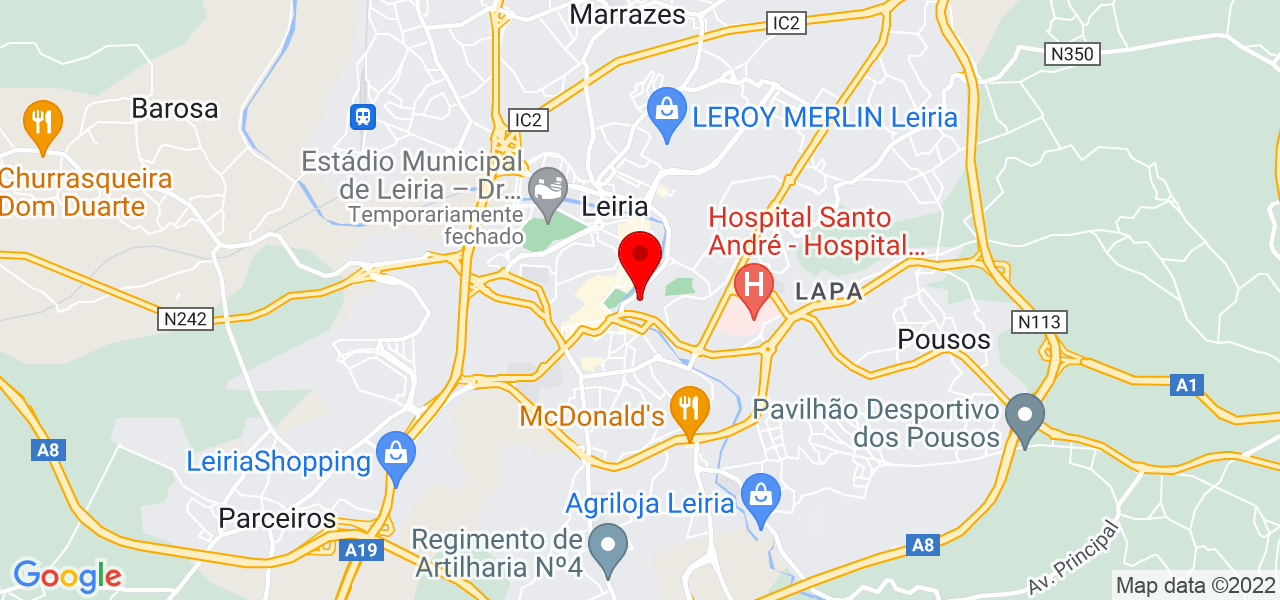 Holistic Dog Care - Leiria - Leiria - Mapa