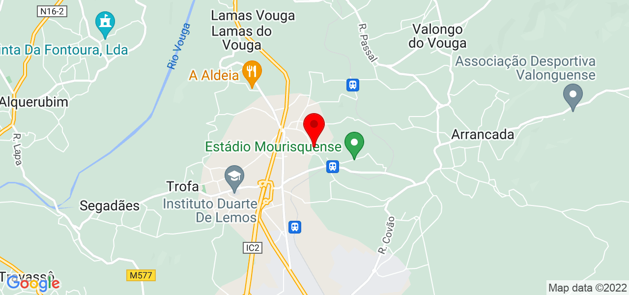 Vagner Bueno - Aveiro - Águeda - Mapa
