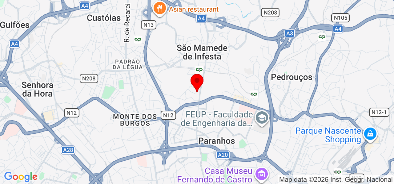 Gustavo Carvalho - Porto - Matosinhos - Map