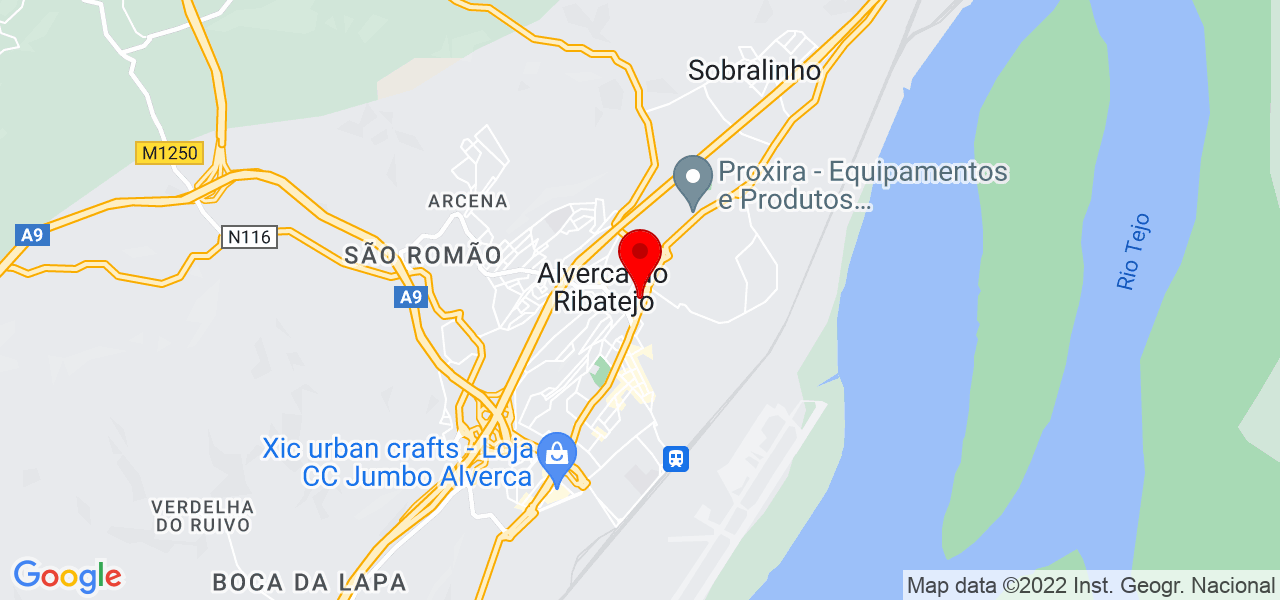 Renato Santos Especialista Desenvolvimento Pessoal - Lisboa - Vila Franca de Xira - Mapa