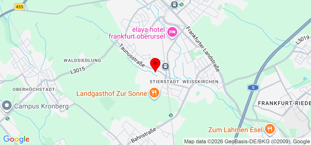 Crea Factory - Hessen - Hochtaunuskreis - Map
