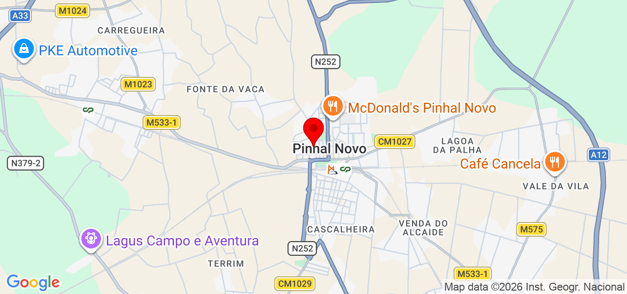 Canoclean desentupimentos - Setúbal - Palmela - Mapa