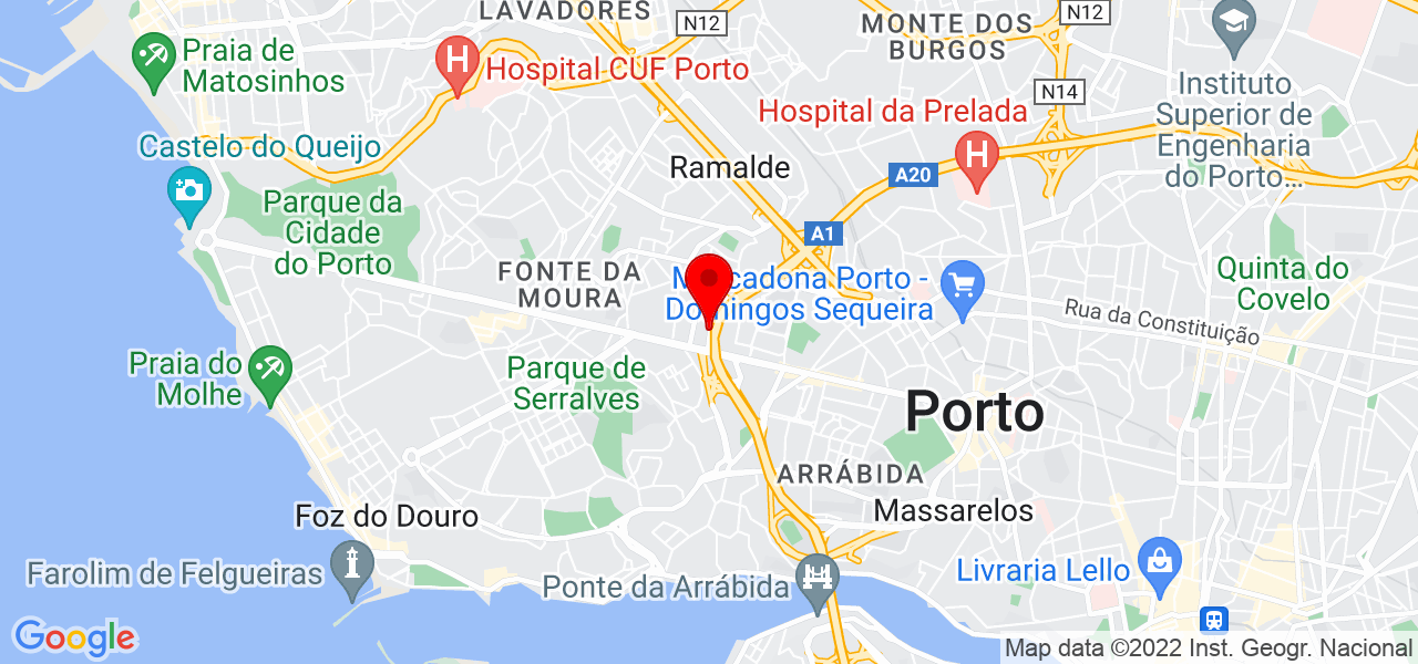 Miguel Martins - Porto - Porto - Mapa