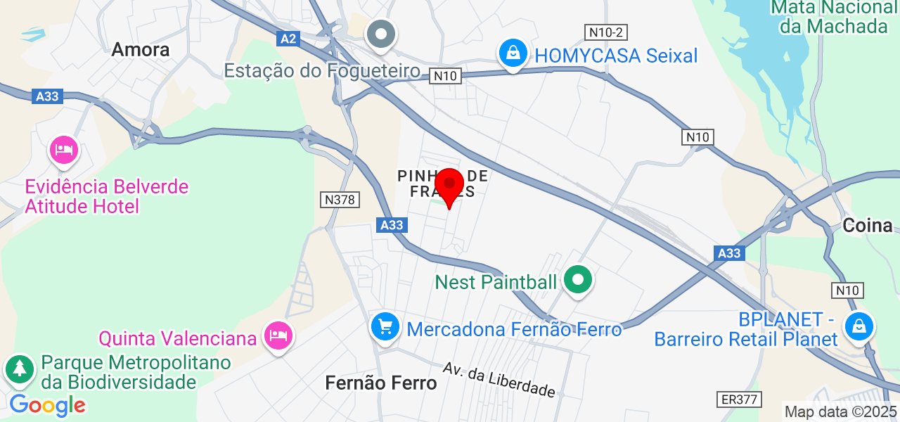 Yuri - Setúbal - Seixal - Mapa