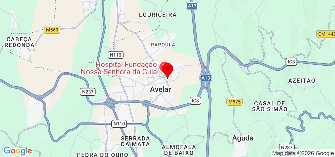 Premium Carpintaria - Leiria - Ansião - Mapa
