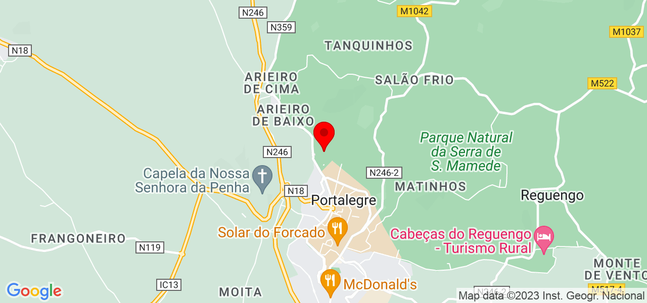 termo.tecnico - Portalegre - Portalegre - Mapa
