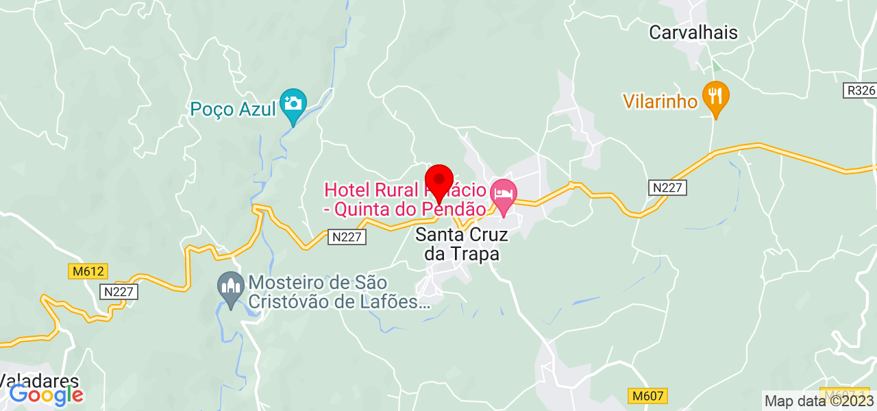 Maristela Lessa - Viseu - São Pedro do Sul - Mapa