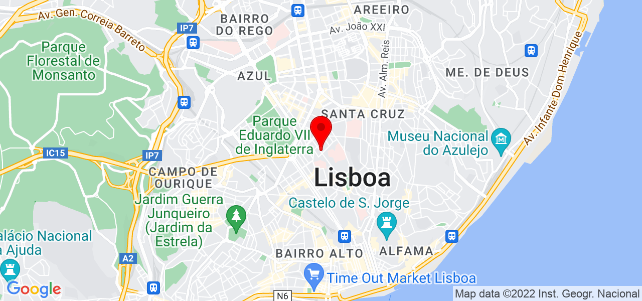 Mesa de Ouro - Lisboa - Lisboa - Maps