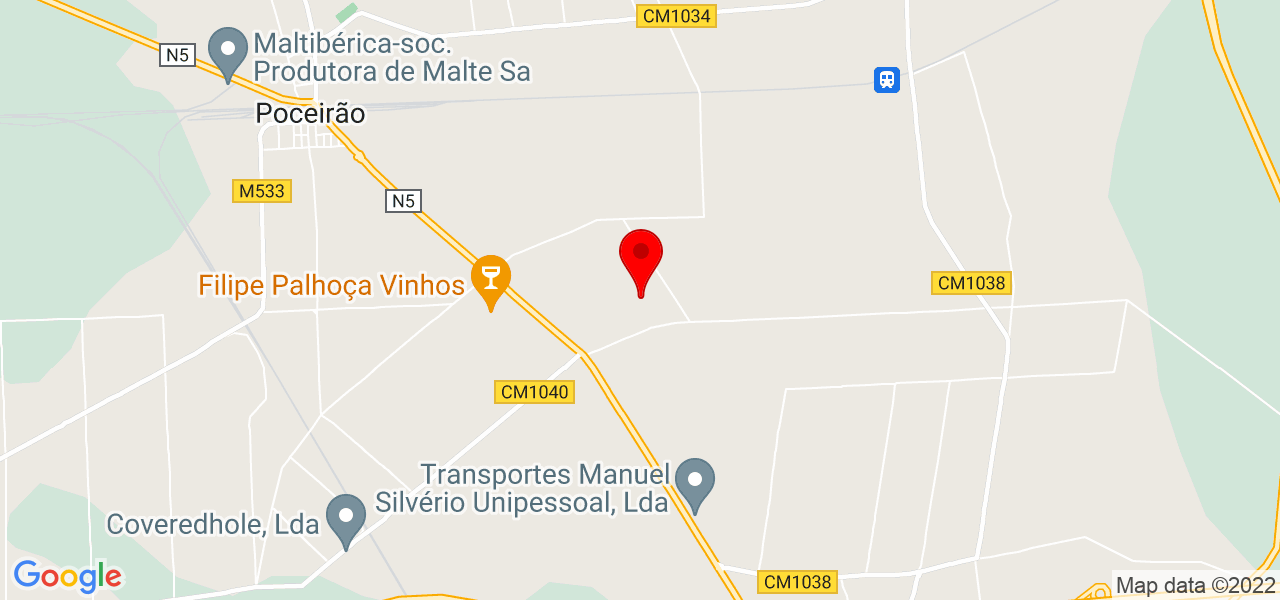 Andr&eacute; Santos - Setúbal - Palmela - Mapa