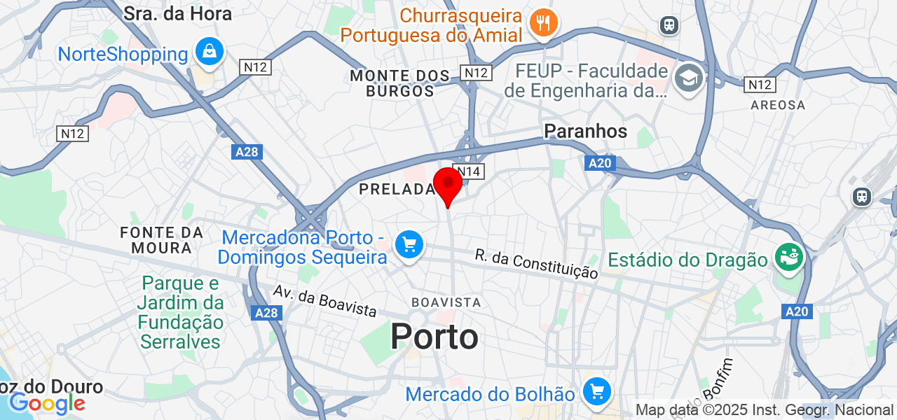 Karine - Porto - Porto - Mapa