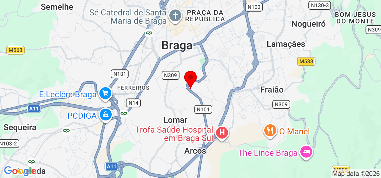 ProRevolution - Braga - Braga - Karte