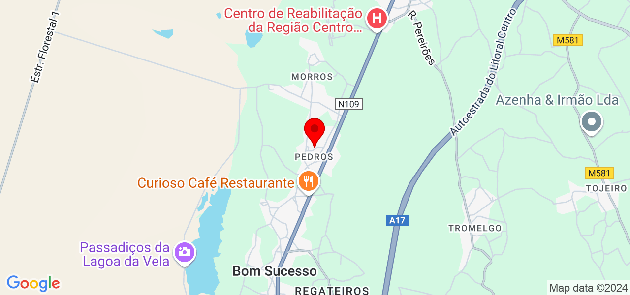 Mauro Loureiro - Coimbra - Figueira da Foz - Map