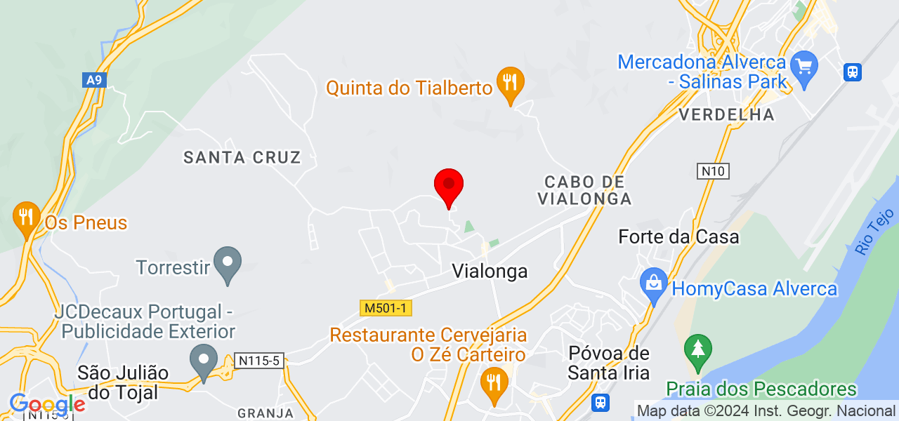 Eva da costa - Lisboa - Vila Franca de Xira - Mapa