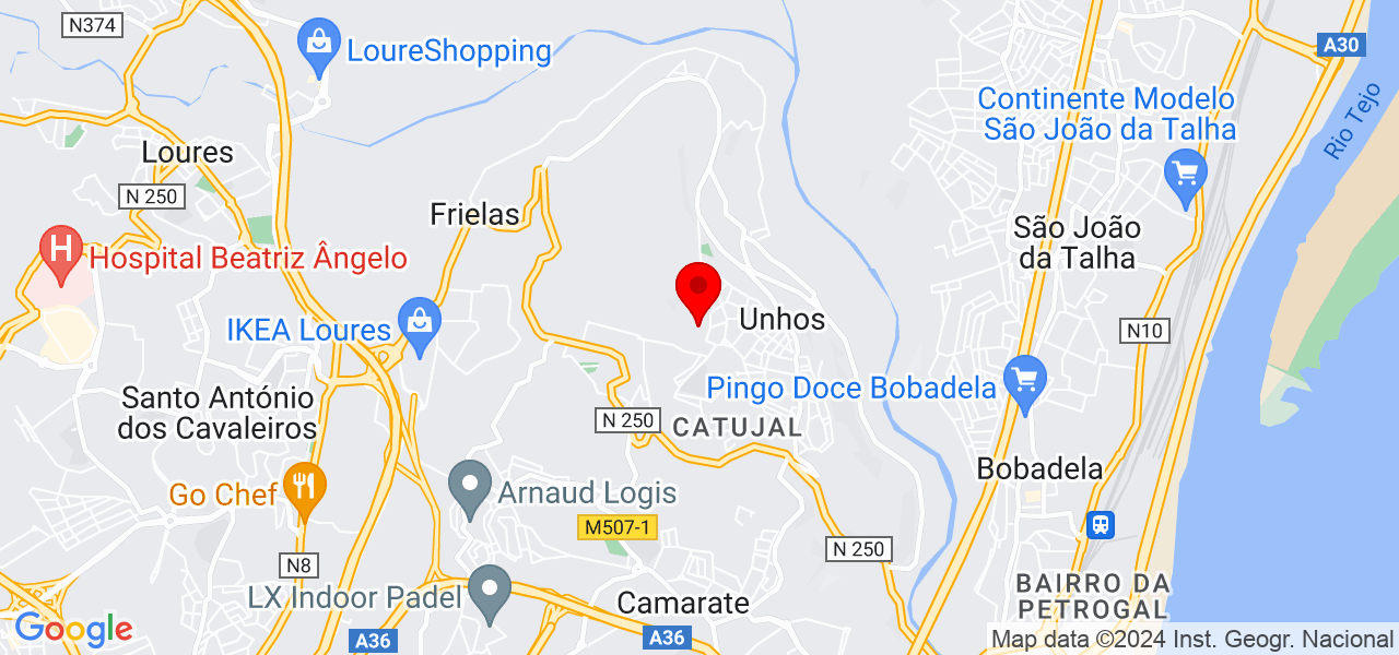 JASMIM LIMPEZAS - Lisboa - Loures - Map
