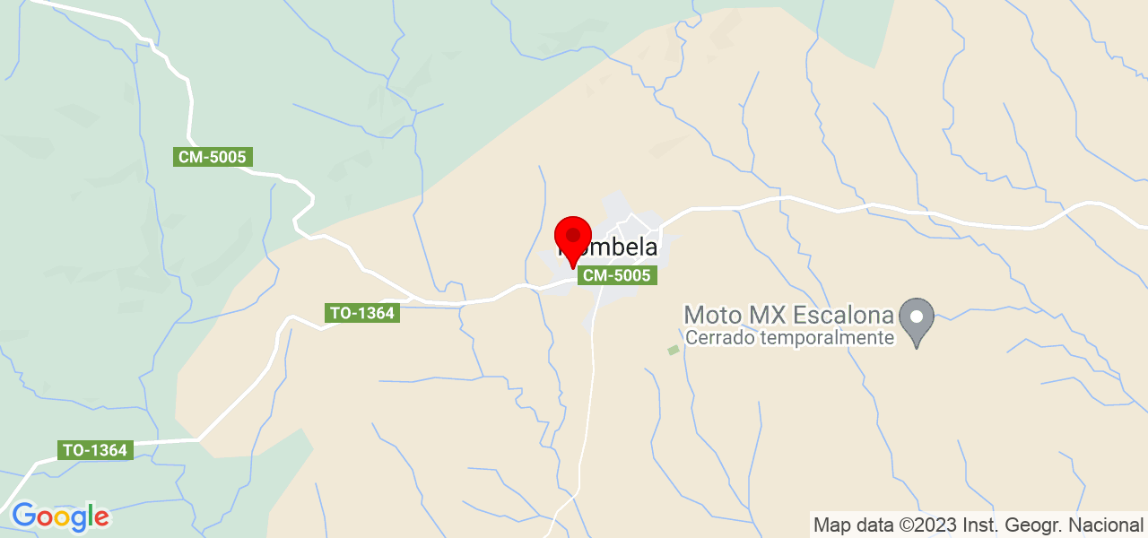 Yosue - Castilla-La Mancha - Nombela - Mapa