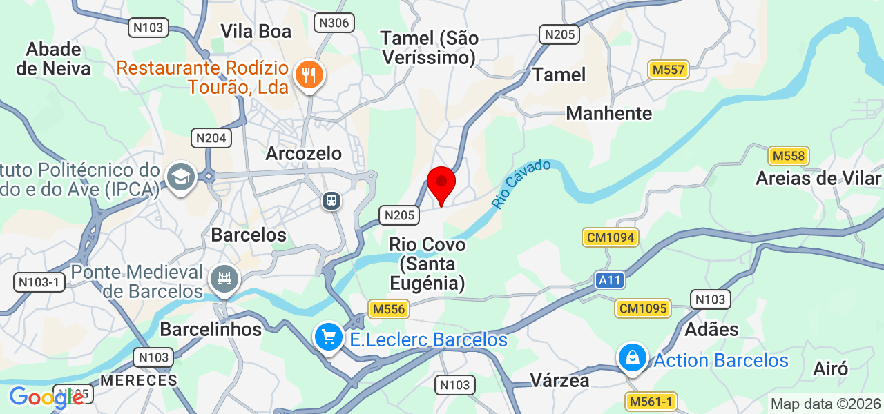 Zeeman constru&ccedil;&atilde;o Lda - Braga - Barcelos - Karte