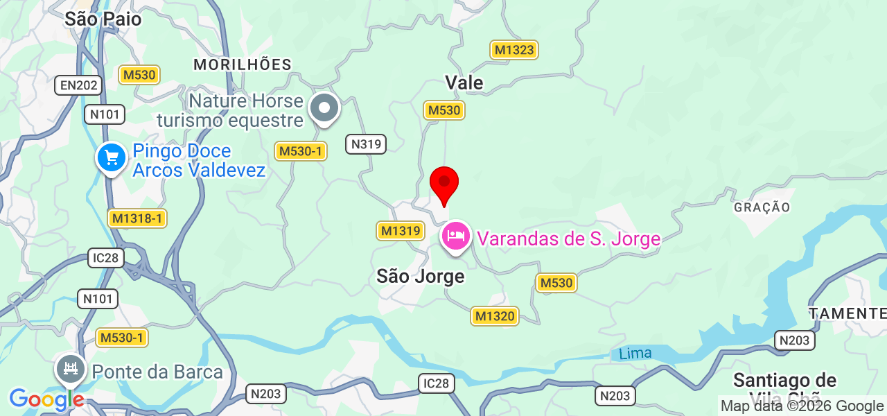 ISORENOV - Viana do Castelo - Arcos de Valdevez - Mapa