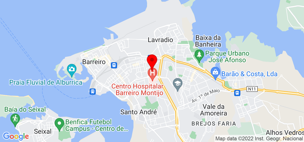 Estefany Babysitter - Setúbal - Barreiro - Carte