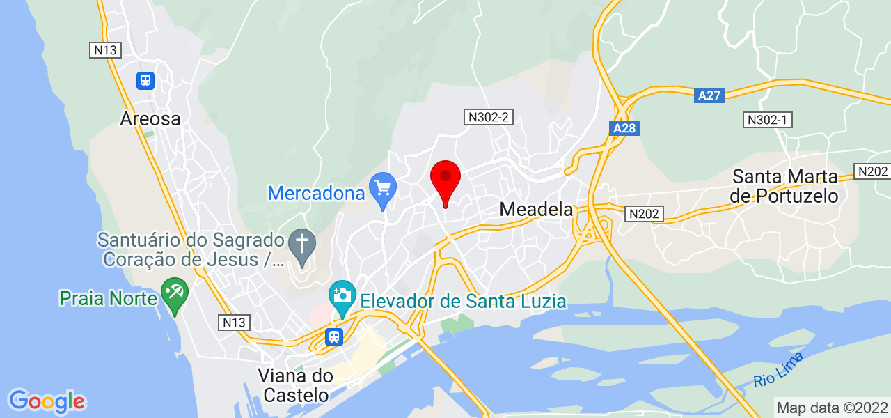 Force - Viana do Castelo - Viana do Castelo - Mapa