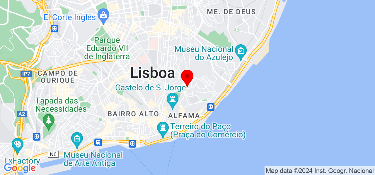David Mendon&ccedil;a - Lisboa - Lisboa - Mapa