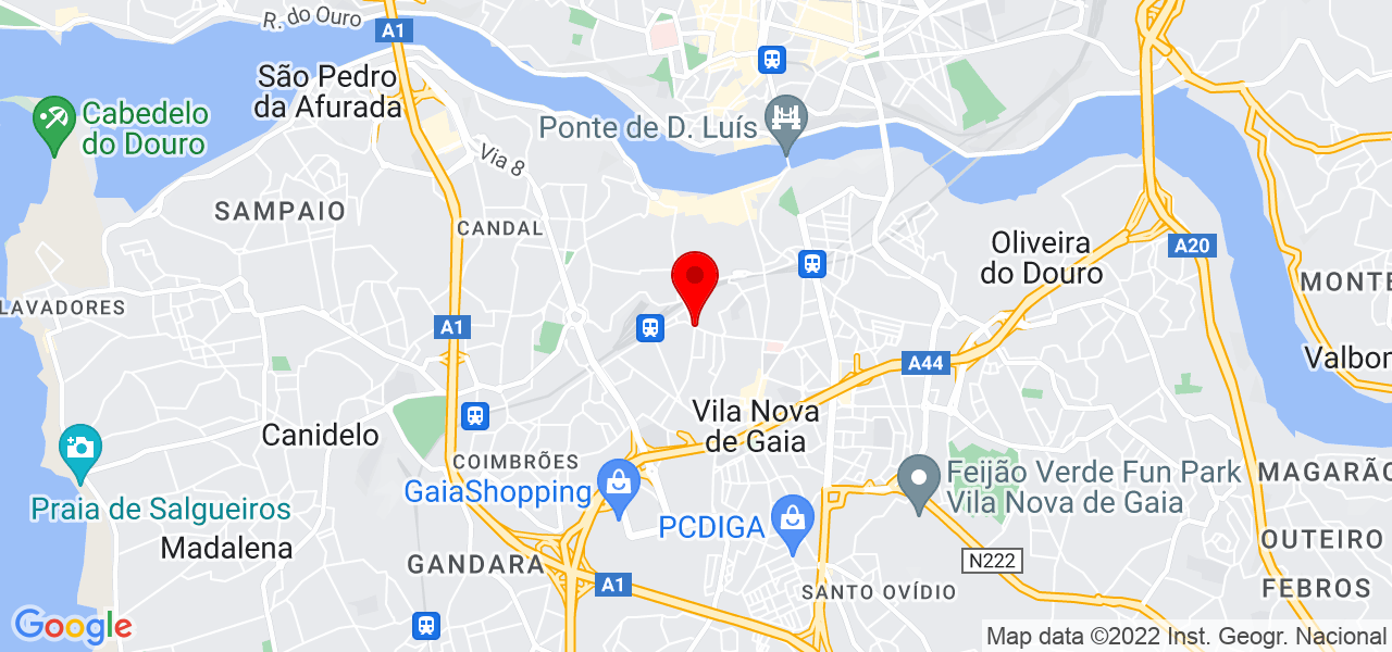 In Norm Consulting, Lda - Porto - Vila Nova de Gaia - Mapa