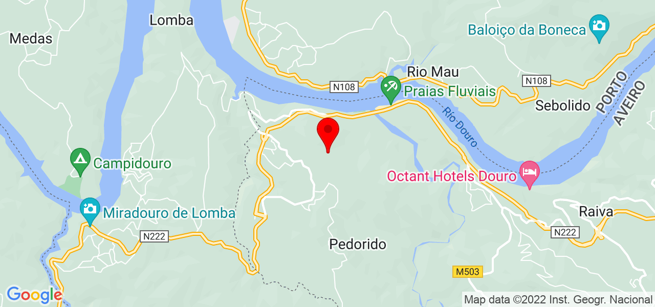 Rafael Miranda - Aveiro - Castelo de Paiva - Mapa