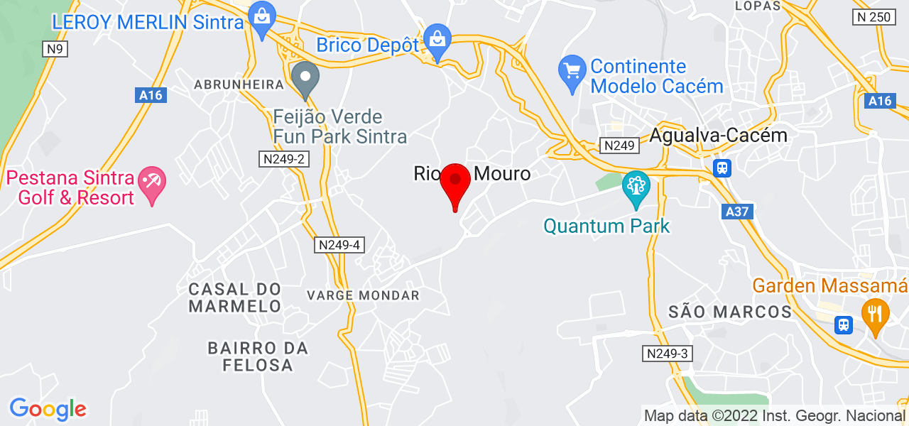 Extra Solutio - Lisboa - Sintra - Mapa