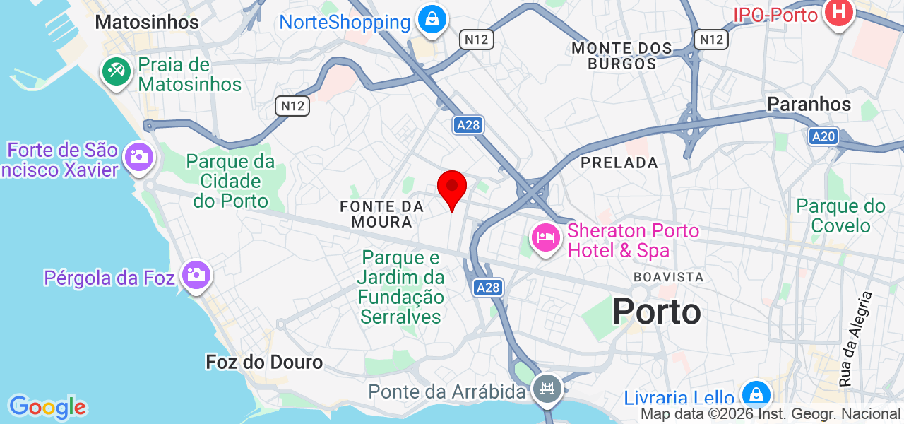 Explicadora de matemática - Porto - Porto - Mapa