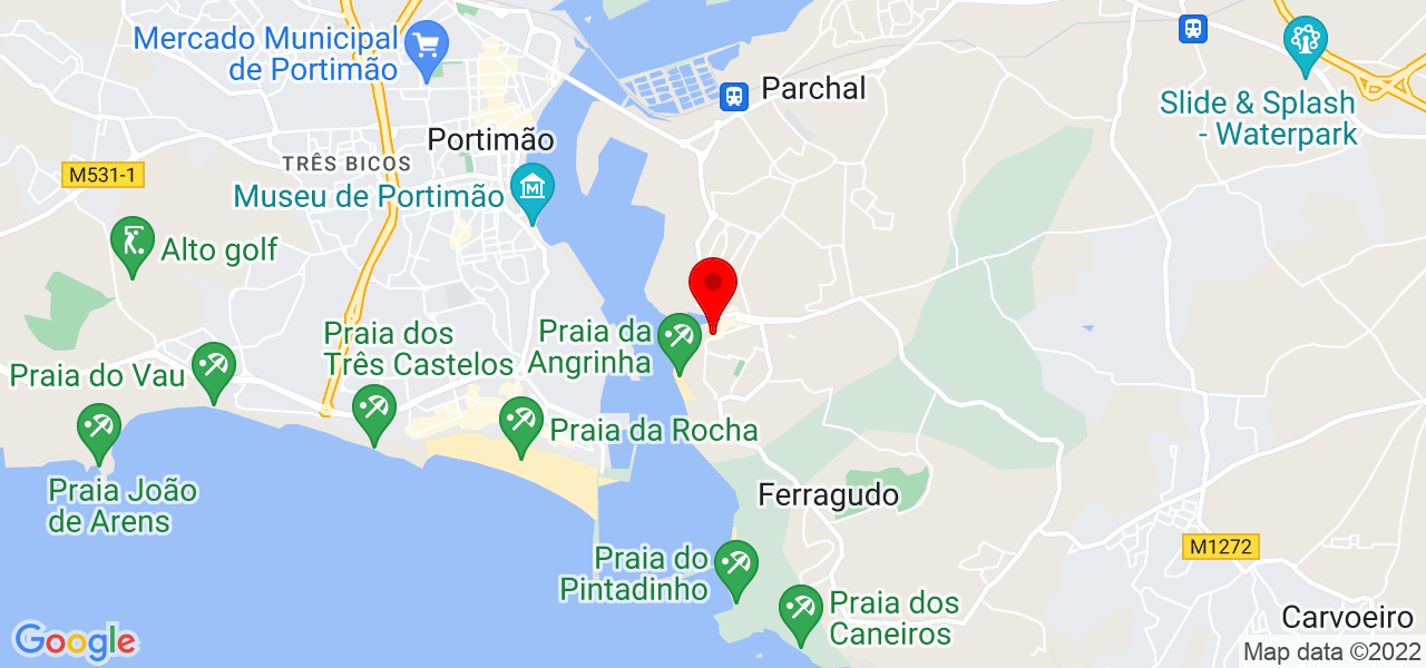 Dirce Lobo de Freitas - Faro - Lagoa - Mapa