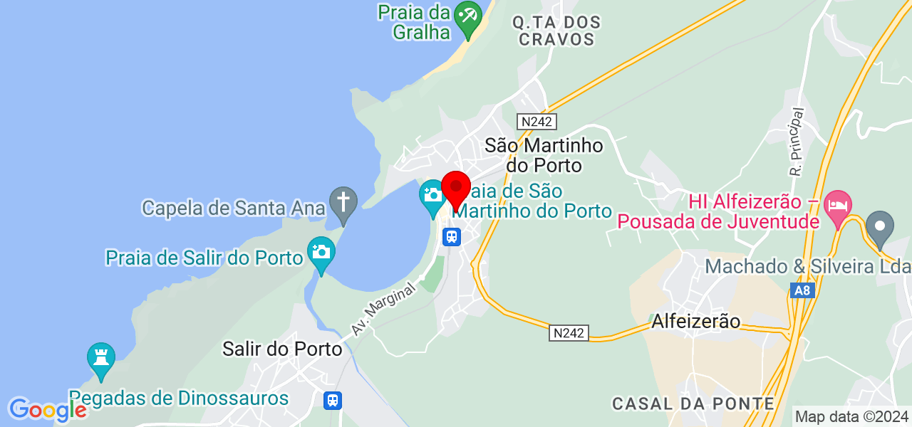 HIGOR - Leiria - Alcobaça - Mapa