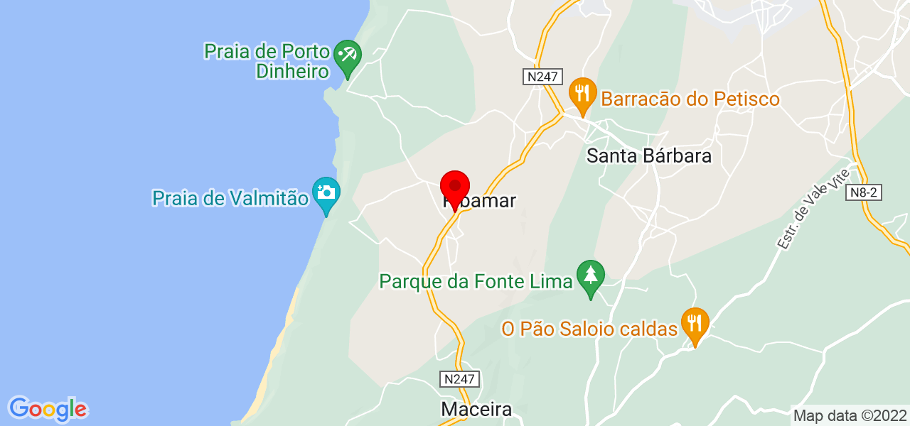 joao neves - Lisboa - Lourinhã - Mapa