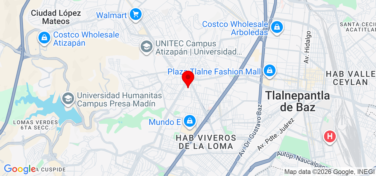 Rock Talent Group/ Algatra - México - Tlalnepantla de Baz - Map