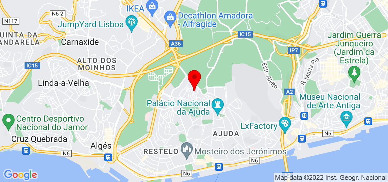 Miguel Raposo Lima - Lisboa - Lisboa - Mapa