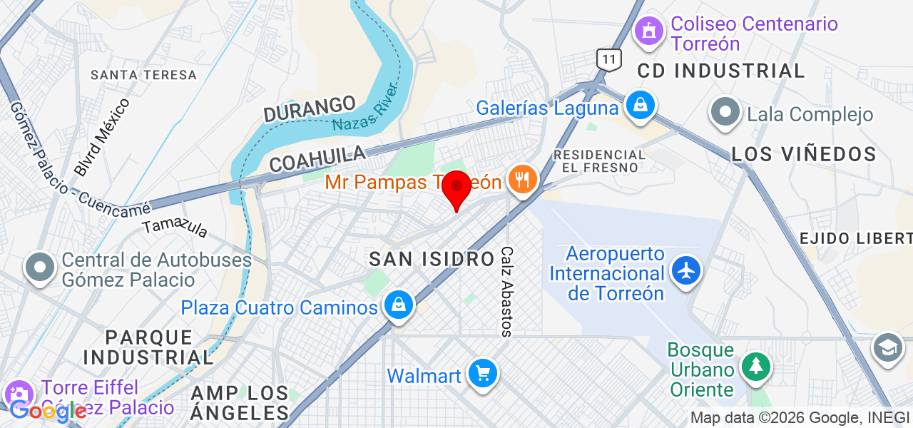 MrkitosDj - Coahuila de Zaragoza - Torreón - Mapa