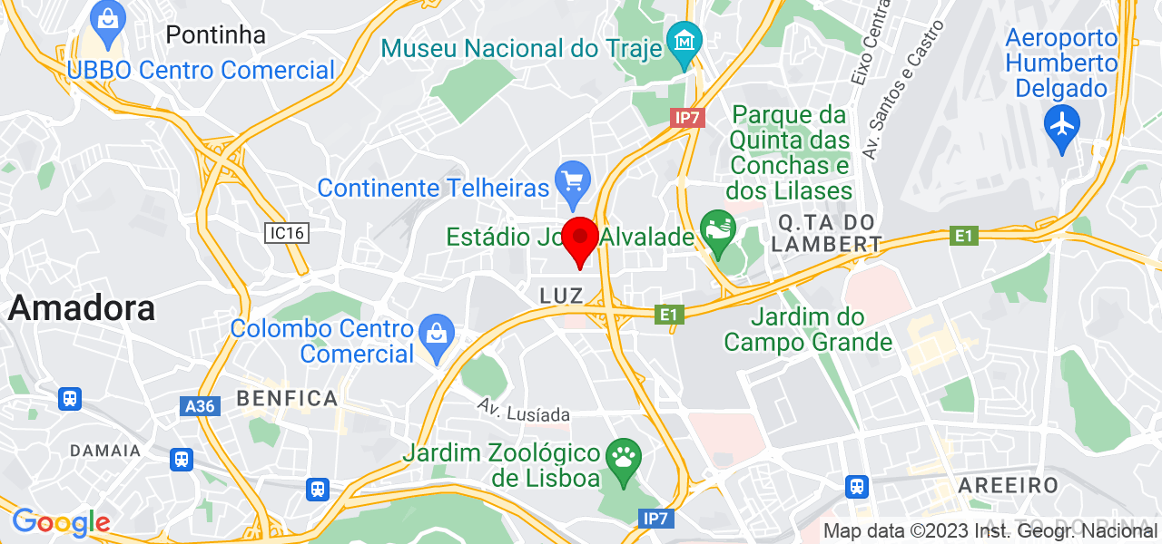 Vin&iacute;cius - Lisboa - Lisboa - Mapa